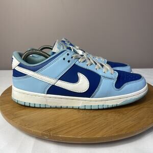 Nike DUNK LOW RETRO QS Argon 2022 Blue Sneakers Womens Size 8